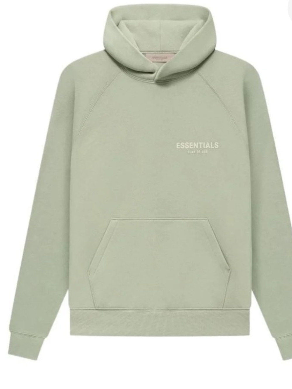 ESSENTIALS NWT XXL Seafoam Green Pullover Hoodie